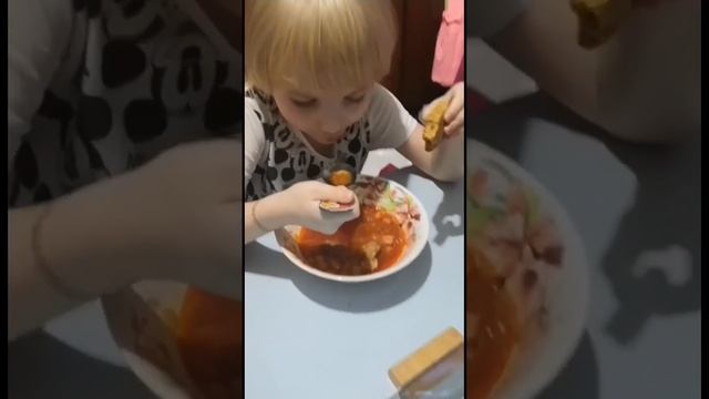 Борщ с печеньем?
