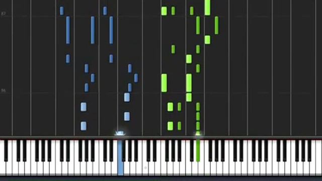 Hatsune Miku - World is Mine (Synthesia) смотреть онлайн