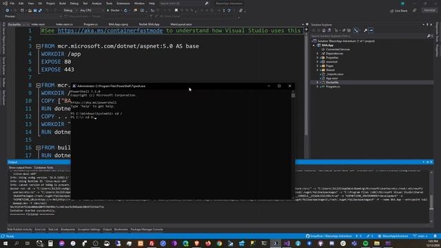 (Blazor App Adventure S1: EP 4) Dockering your Blazor App #wasm #blazor смотреть онлайн