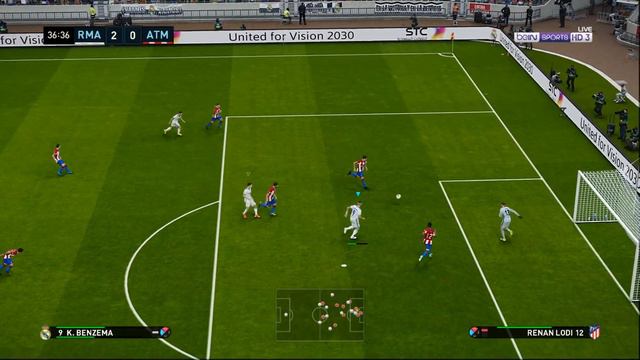 PES 2021 - Real Madrid vs Atletico Madrid | New Kits 2022 | La Liga Santander | S. Ramos vs Suarez смотреть онлайн