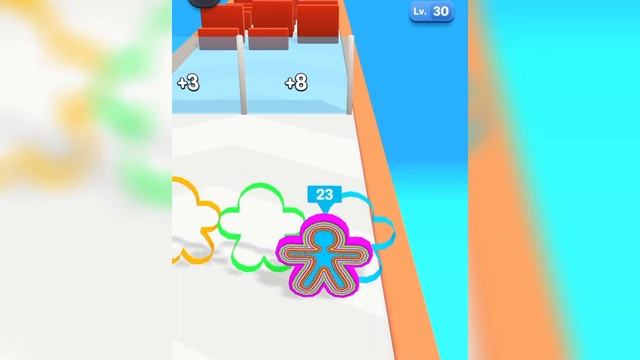 CANVAS RUN Funny Games New Levels Walkthrough Mobile Gameplay#mobilegame #gameplay #rafalgaming смотреть онлайн