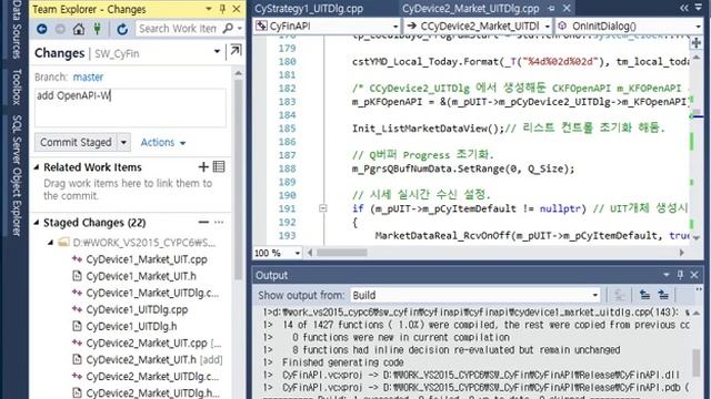 Visual Studio Team Service Commit & Push смотреть онлайн