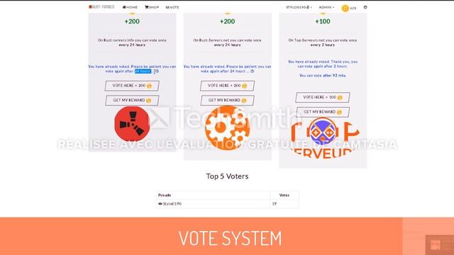 Rust Server CMS - For all Vanilla and Modded servers смотреть онлайн