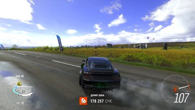 Forza Horizon 4: Otleydale Drift Zone Mustang RTR#25 RWD смотреть онлайн
