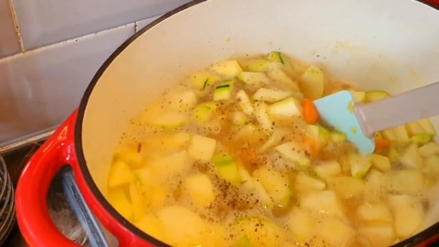 Зеленчукова крем-супа