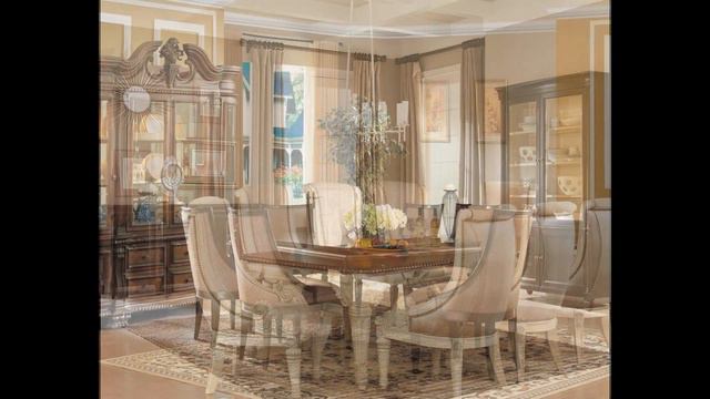 Furniture- Luxurious Formal Dining Room Tables That Made of Solid Wood смотреть онлайн