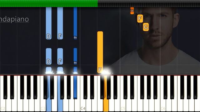 Calvin Harris - "Blame" ft John Newman Piano Tutorial - Chords - How To Play - Cover смотреть онлайн