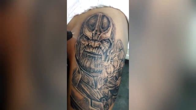 Thanos Tattoo  - 8 Tentacles Tattoo Works