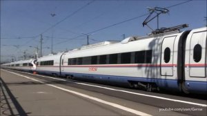 Скоростной поезд ЭВС1-14 /15 «Сапсан» Москва — Санкт-Петербург