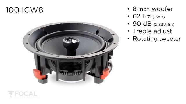 Focal Custom 100 Inbouwluidsprekers