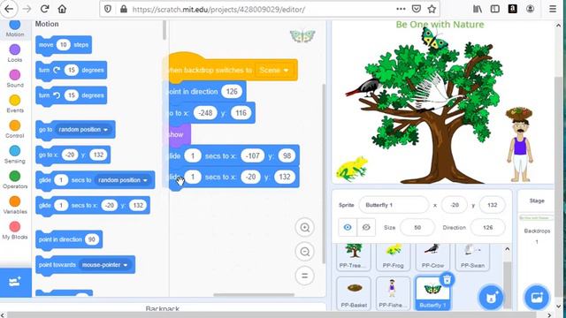 How to Create a One Scene Animation using #Scratch #Tutorial #Coding смотреть онлайн