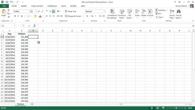 Microsoft Excel 2013 Tutorial - 16 - Formulas and Functions смотреть онлайн