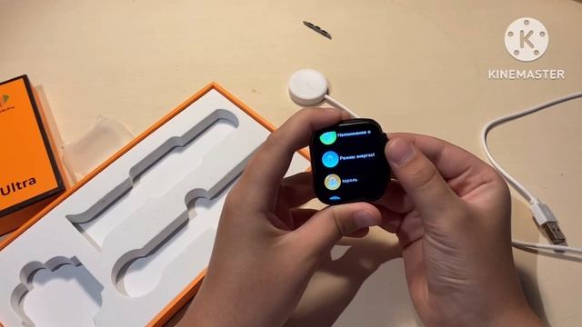 X8+Ultra smart watch обзор на копию Apple Watch X8Ultra. Часы смотреть онлайн