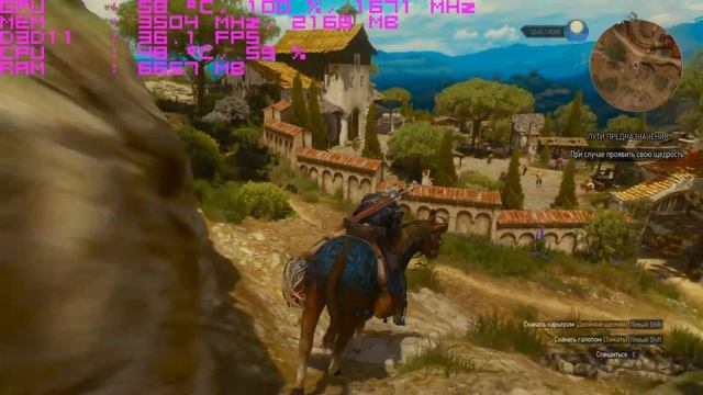The Witcher 3 GTX 1050 ti Inno3D 4GB + i5 4690k - 4.2 GHz смотреть онлайн