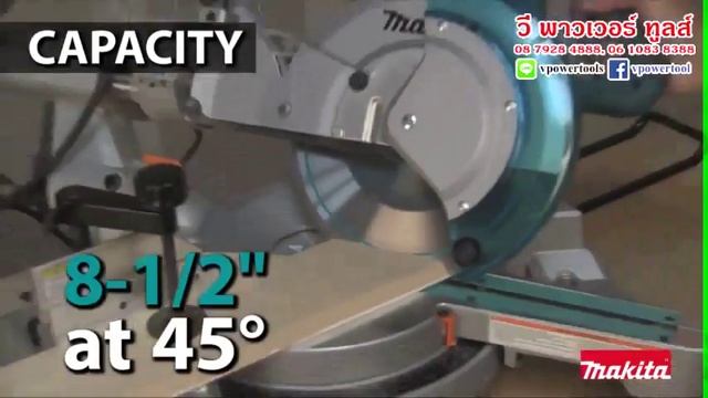 V MAKITA LS1018 Dual Slide Compound Miter Saw 10" เครื่องเลื่อยสไลด์ปรับองศา смотреть онлайн