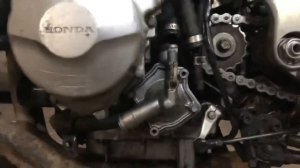 Honda cbr f4 замена прокладки помпы