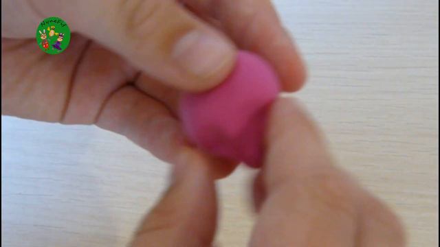 Как слепить из воздушного пластилина Амонг Ас? смотреть онлайн