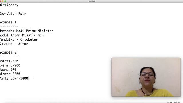 Class 11 IP(065) Dictionary in Python Part-1 by Meenakshi Mam смотреть онлайн