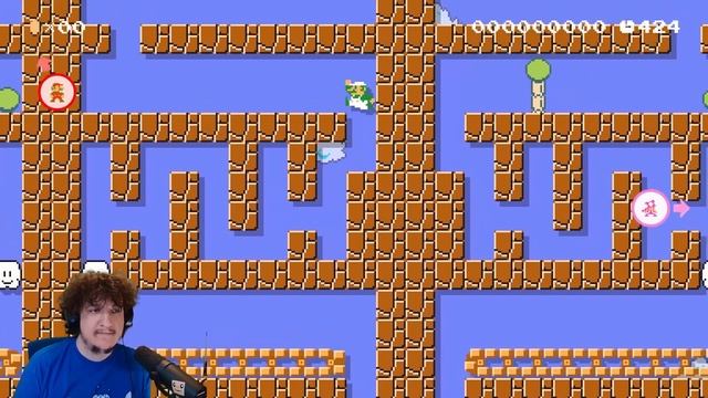 Step-Toad, I'm Stuck! [Super Mario Maker 2 - WALKIES] смотреть онлайн