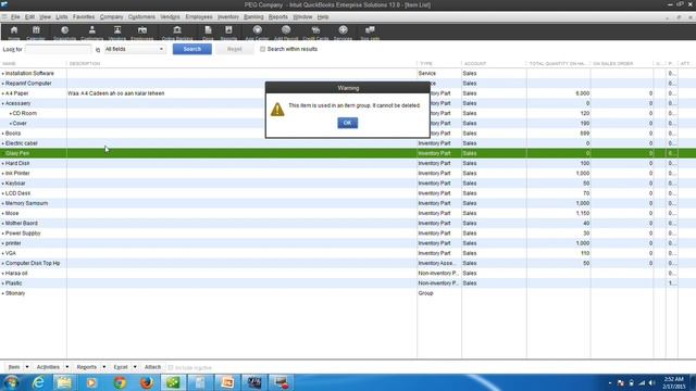 24 How to Delete item in list item QuickBooks enterprises Solution 0 13 смотреть онлайн