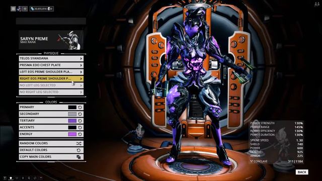 Warframe:Fashion Frame Saryn Prime смотреть онлайн