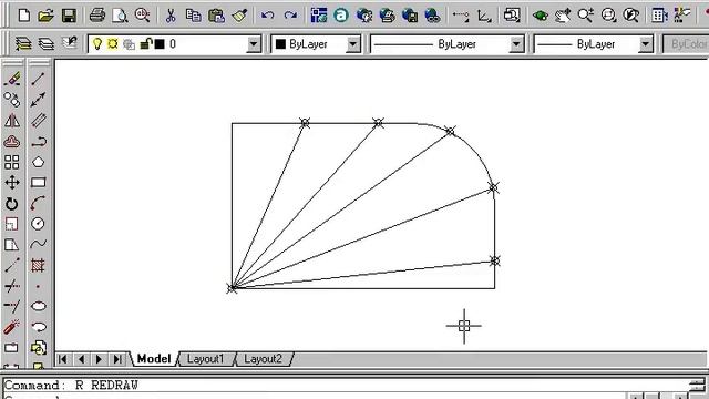 36 AutoCad 2002 Comando Measure смотреть онлайн