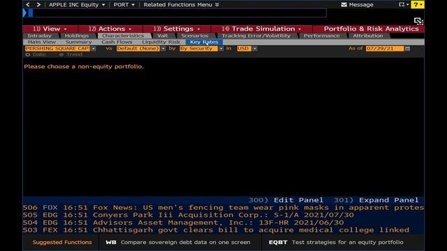 Bloomberg Terminal - Intro to PORT: Portfolio & Risk Analytics смотреть онлайн