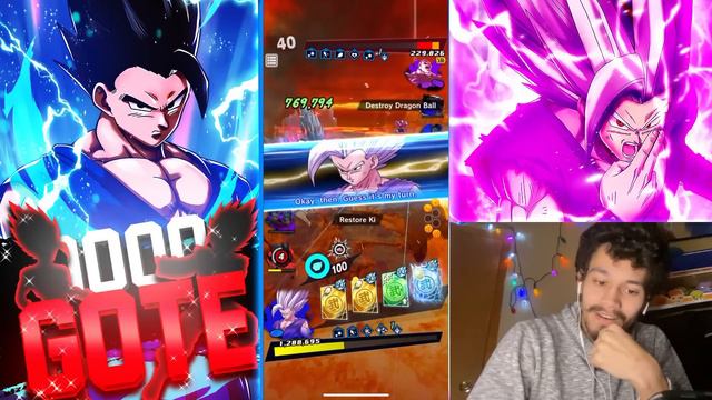 Dragon Ball Legends- THE BEST UNIT IN THE GAME! 14* RED BEAST GOHAN OFF BOOST HAS NO STRUGGLES! смотреть онлайн