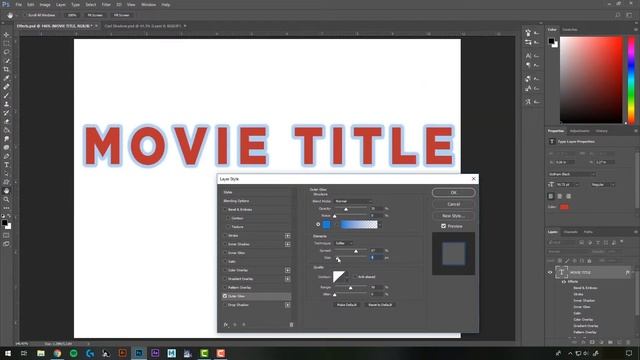 Art 112 Photoshop Tutorial 13 - LAYER STYLES (EFFECTS) смотреть онлайн