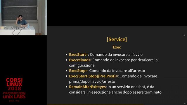 Corso amministrazione di sistema con Linux 2018 - Systemd, it’s here to stay смотреть онлайн