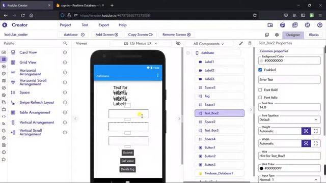 Change Data From Firebase Database Kodular Bangla Part 03 смотреть онлайн