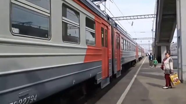 ЭД9М-0183 с сообщением Узуново - Троекурово и приветливой бригадой смотреть онлайн