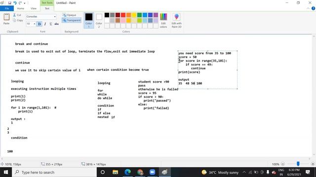 Break & Continue in Python Programming Part 1 смотреть онлайн