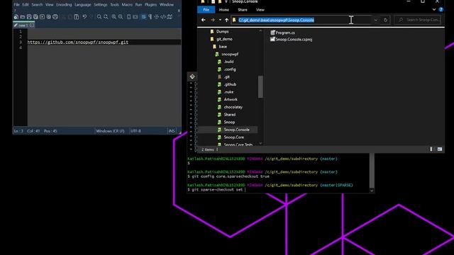 git clone specific folder | sub-directory only | partial checkout | giant git repo remedy смотреть онлайн