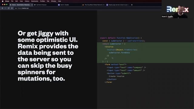 JavaScript Marathon: Introduction to Remix ft Kent C. Dodds смотреть онлайн