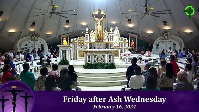 Feb. 16, 2024 Friday after Ash Wednesday with Fr. Dave Concepcion смотреть онлайн