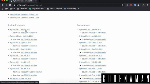 Python in hindi | Python installation in Mac os | codenaman смотреть онлайн