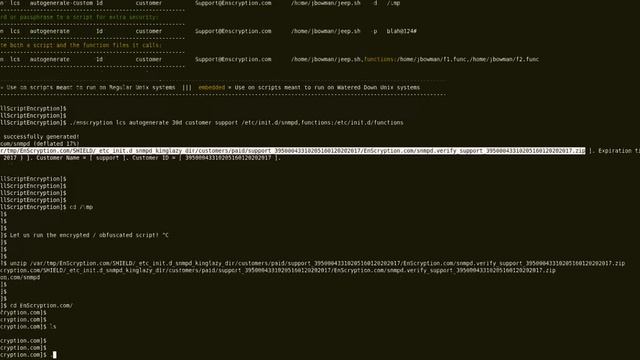 Encrypt Shell Scripts & Function Files смотреть онлайн