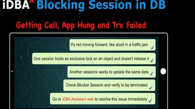 Find Blocking Session and Release Immediately in Oracle смотреть онлайн