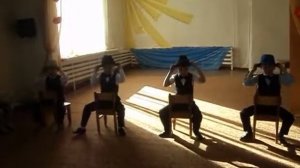 "Танец джентльменов". Старшая группа