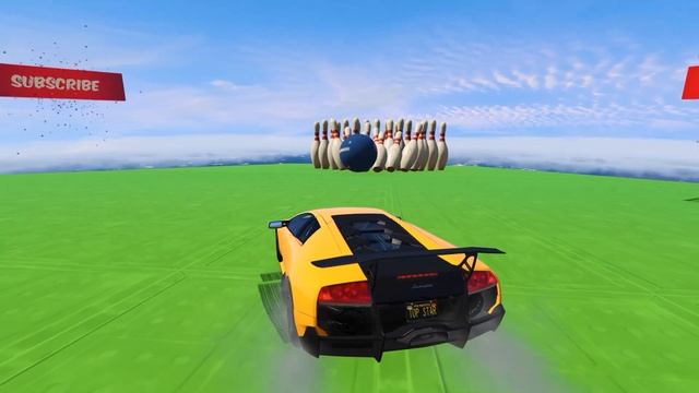 Lamborghini Murcielago vs McLaren GT in GTA 5 смотреть онлайн