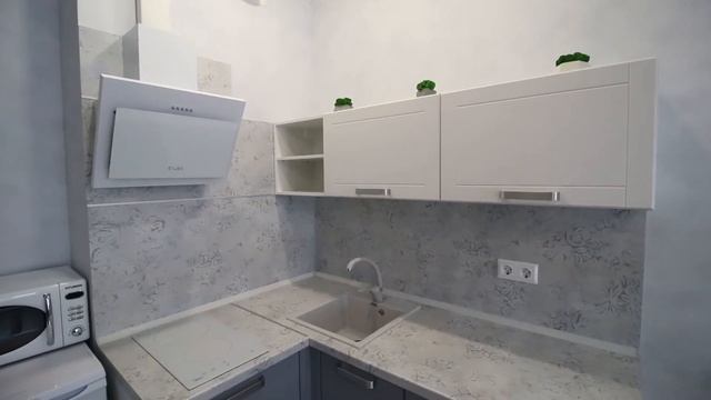 ЖК Мечта, Кухня в студии с барной стойкой смотреть онлайн