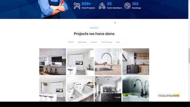 Kempner - Plumber WordPress Theme cleaning agency Kanae смотреть онлайн