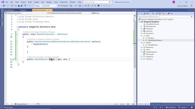(#44) How to setup DbContext class in entity framework core | Asp.Net Core tutorial смотреть онлайн