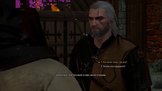 Intel I7700K 5100mhz + Nvidia GTX 1080 TI - The Witcher 3 #2 FPS+CPU смотреть онлайн