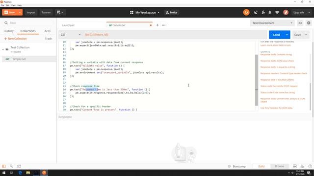 Postman -part 2 - Response Validation With Assertions/Tests #qaguy смотреть онлайн