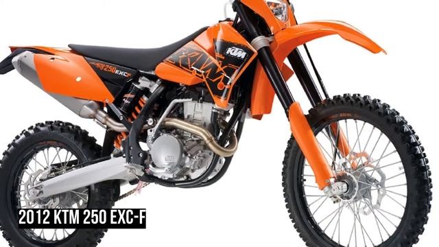 2012 KTM 250 EXC-F смотреть онлайн