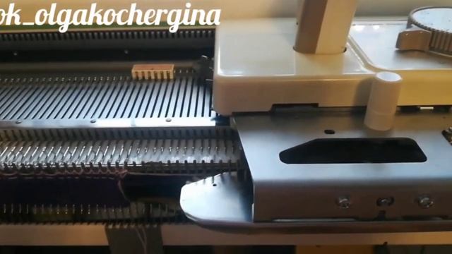 Сложный ажур на электронной Silver reed с DesignaKnit, ошибки и их исправление. смотреть онлайн