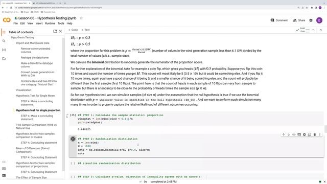 L05V03 Hypothesis Test for Single Proportion смотреть онлайн