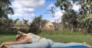 Йога в белом расслабляющая йога